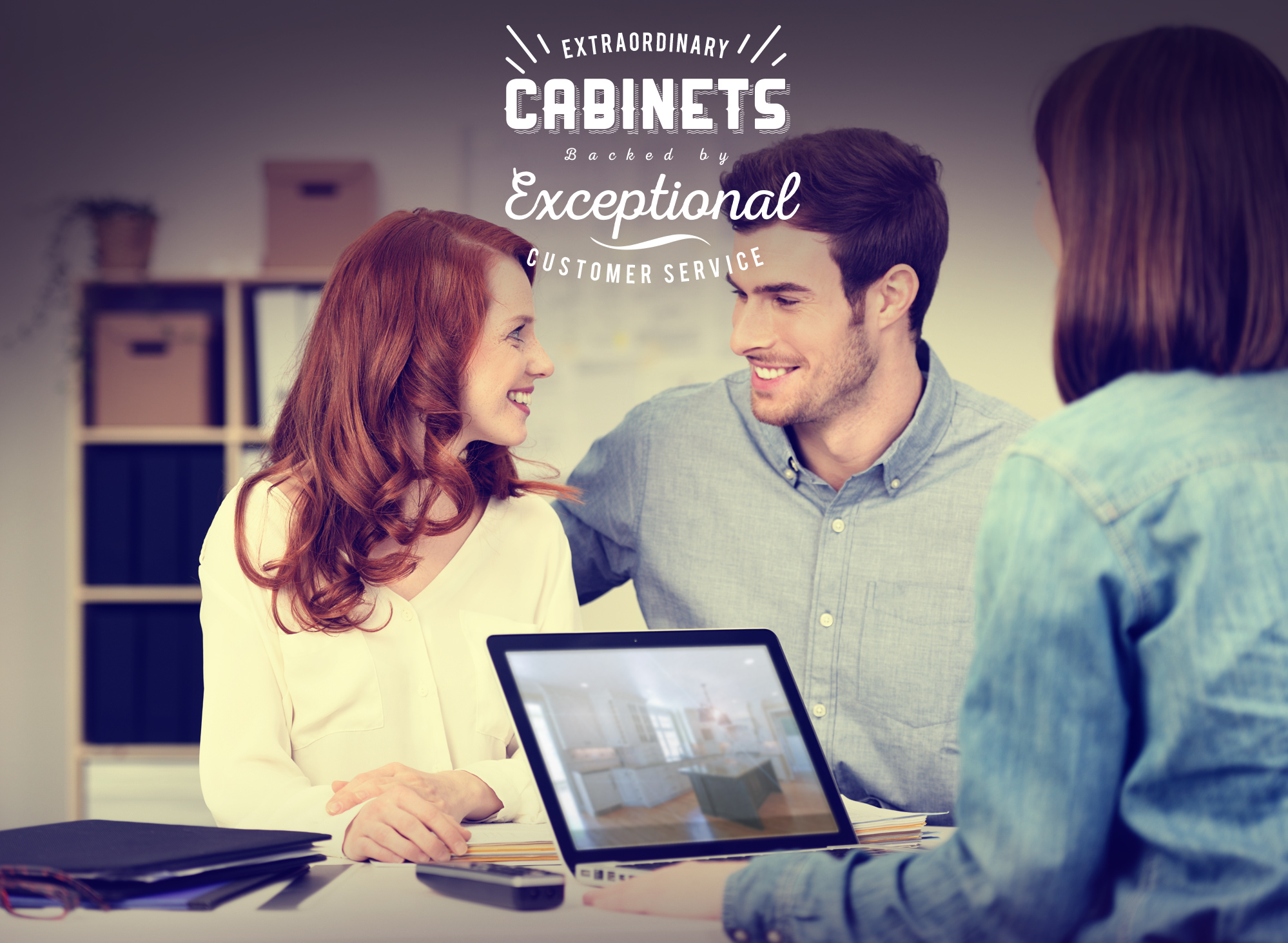 Extraordinary Cabinets Backed by Exceptional Customer Service
